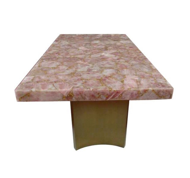 Gladis Semi Precious Stone Dining Table - Customisable