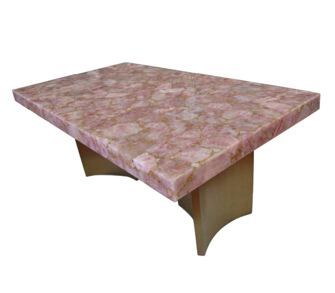 Gladis Semi Precious Stone Dining Table - Customisable