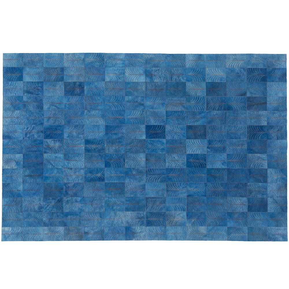 Las Palmas Denim Art Hide Rug