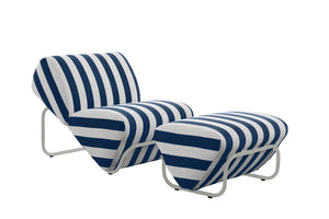 Outdoor Trend Module Lounge & Footstool set