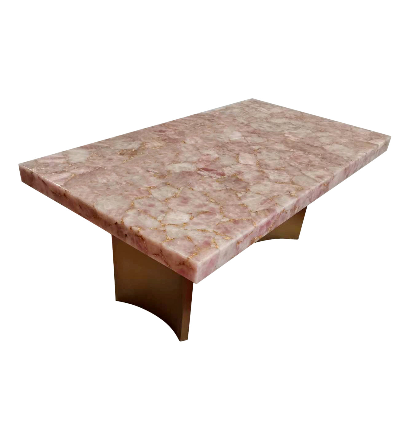 Gladis Semi Precious Stone Dining Table - Customisable