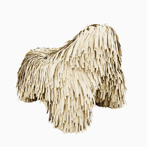 Puppy Pouffe Ivory