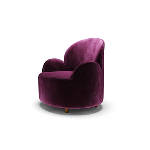 Strings Armchair Plum