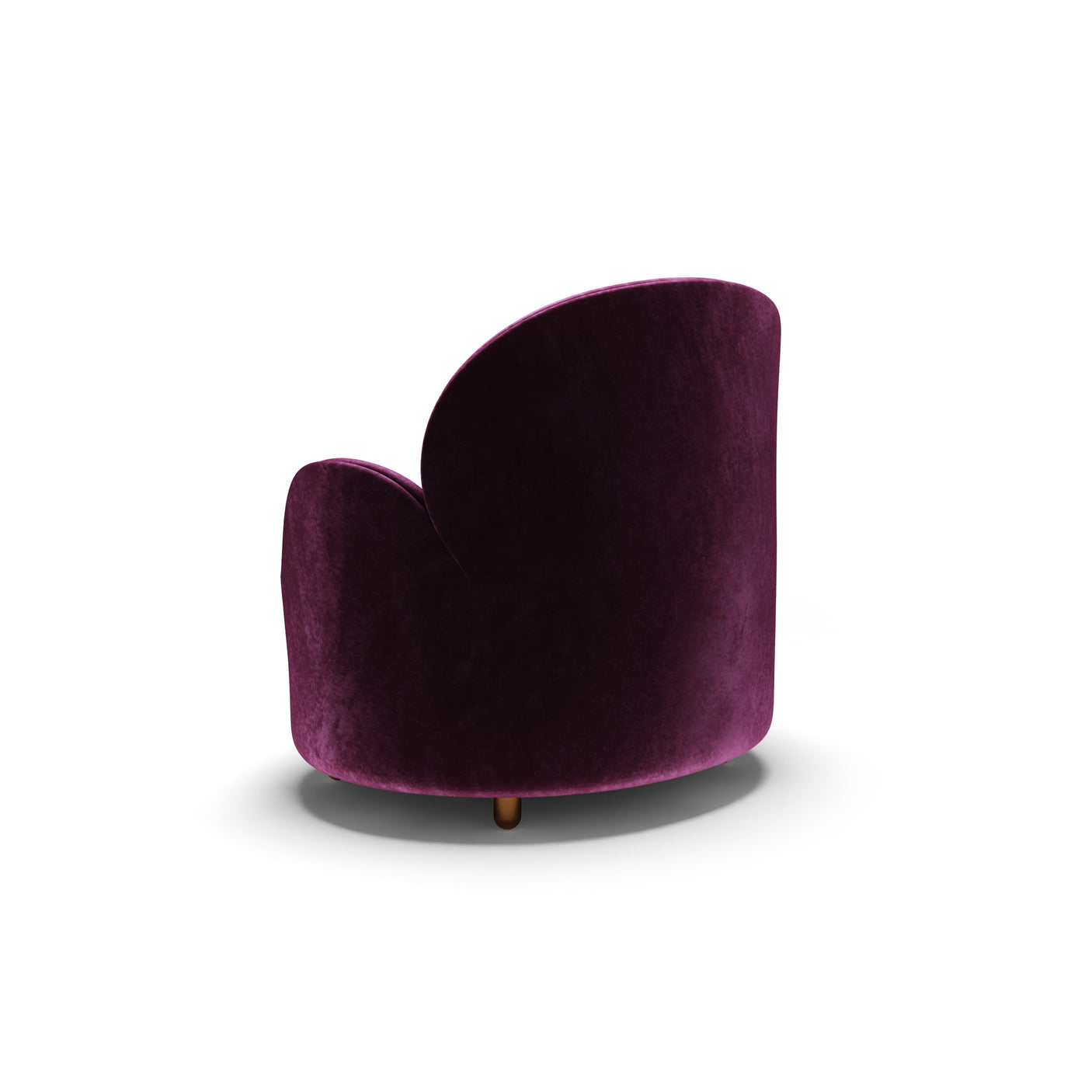 Strings Armchair Plum