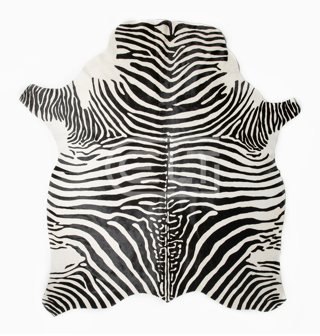 ZEBRA WHITE COW PRINT