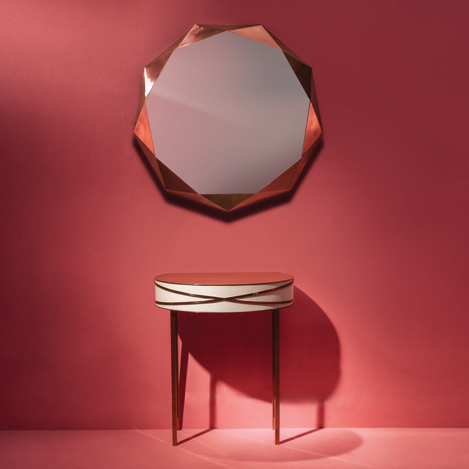 Stella Mirror Small Rose