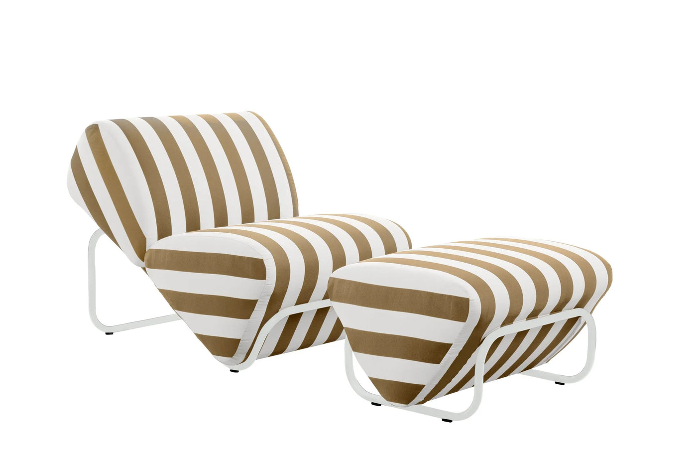 Outdoor Trend Module Lounge & Footstool set