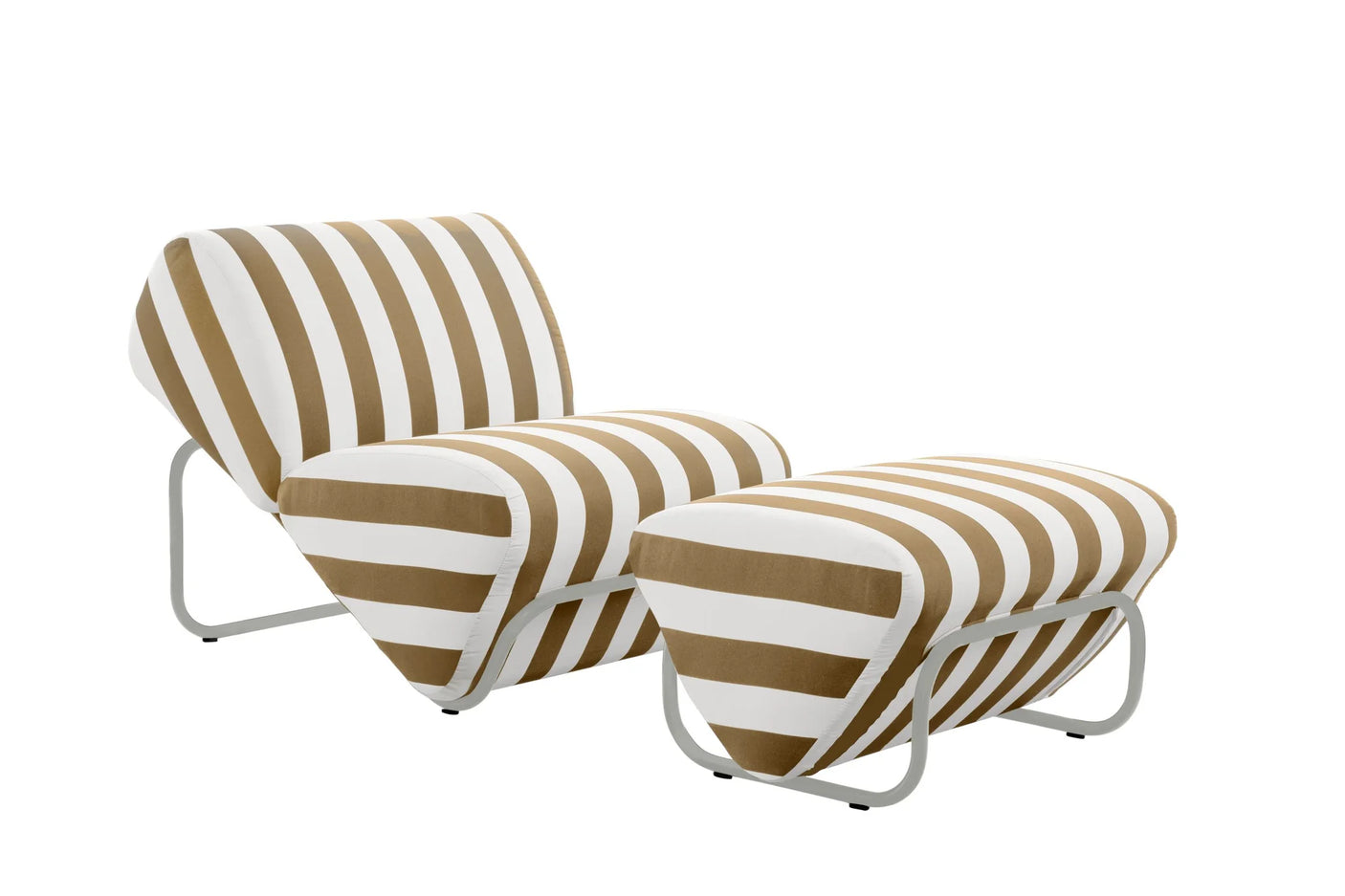 Outdoor Trend Module Lounge & Footstool set