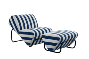 Outdoor Trend Module Lounge & Footstool set