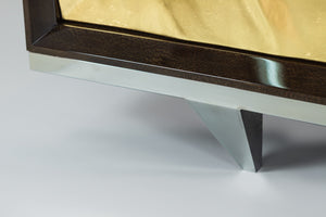 Kres TV Cabinet Gold Leaf