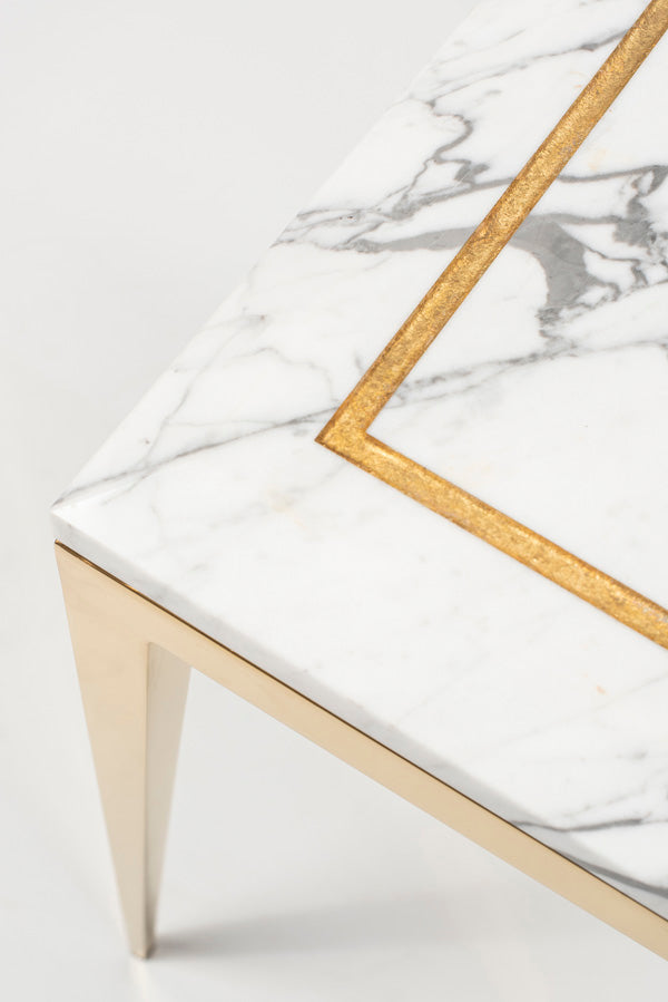 White Marble Coffee Table