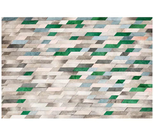 Astila Rug Rectangle - Teal & Emerald