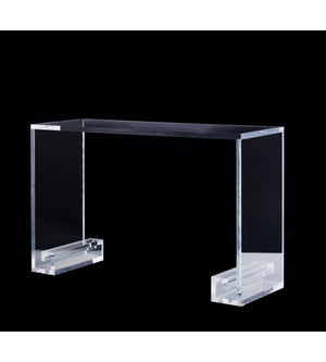 Cleopatra Lucite Acrylic Console Desk Table - CUSTOMISE