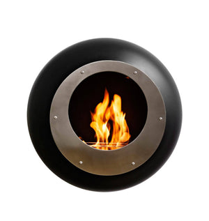 Cocoon Fires Vellum Wall-Mounted BLACK - Ethanol Fireplace