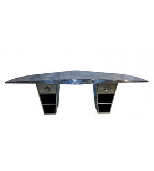 Aviator Aluminium Wing Desk (also in Brass Wrap*)