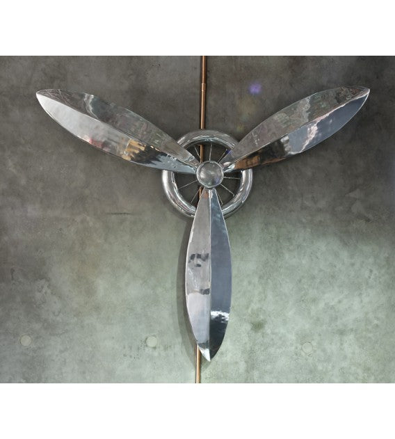 3 blade Adjustable Aluminium Polished Wall Propeller (Propellor)