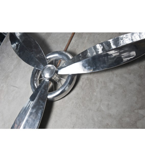 3 blade Adjustable Aluminium Polished Wall Propeller (Propellor)