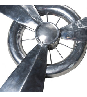 3 blade Adjustable Aluminium Polished Wall Propeller (Propellor)