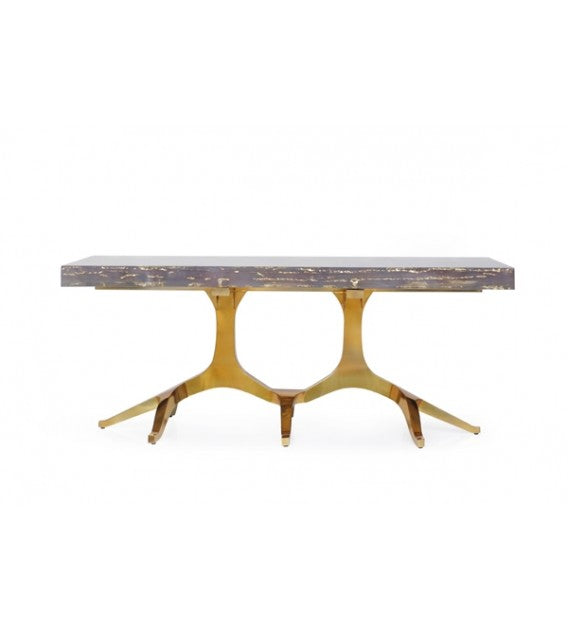 Billionaire Dining Table 24ct Gold-Leaf - CUSTOMISE