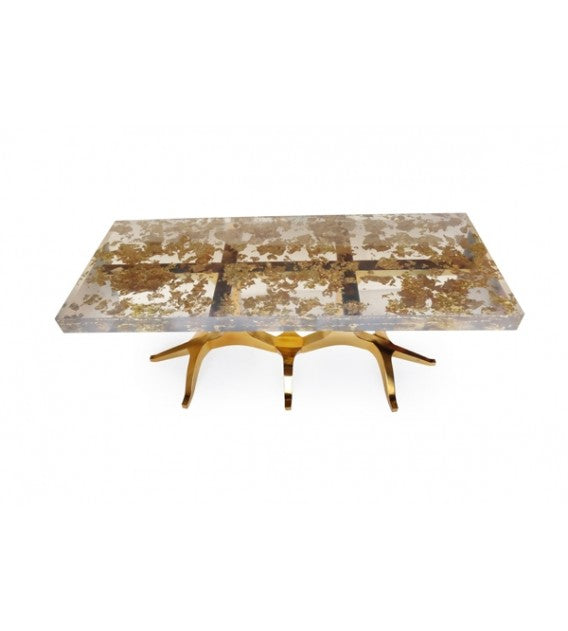 Billionaire Dining Table 24ct Gold-Leaf - CUSTOMISE