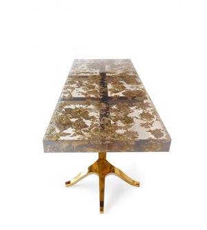 Billionaire Dining Table 24ct Gold-Leaf - CUSTOMISE