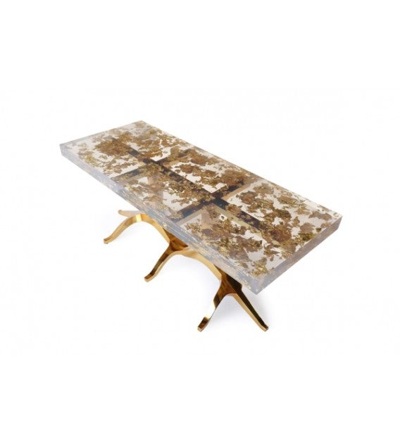 Billionaire Dining Table 24ct Gold-Leaf - CUSTOMISE