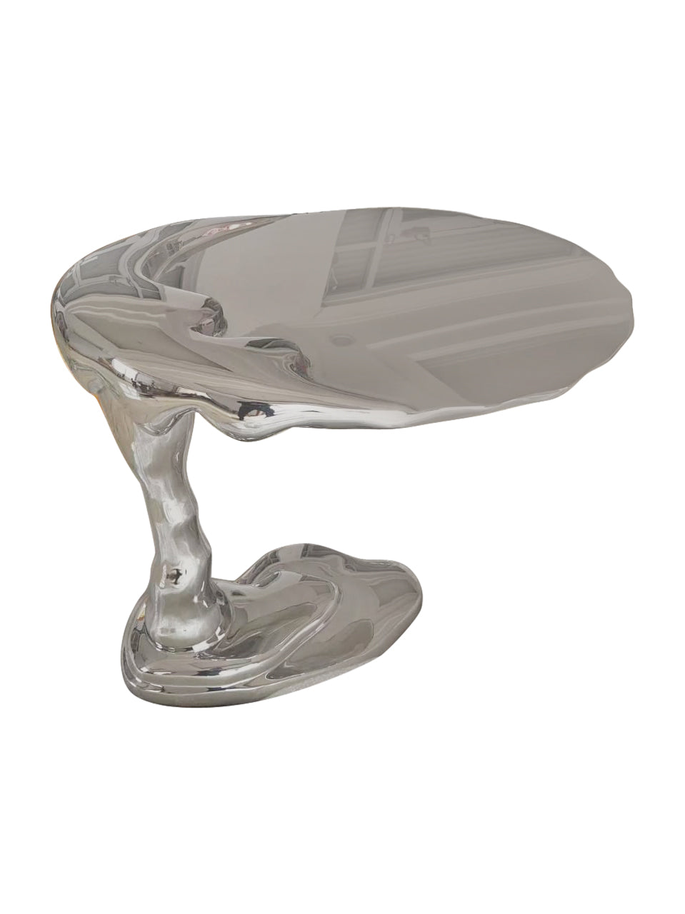 Liquid Series Chrome Side Table