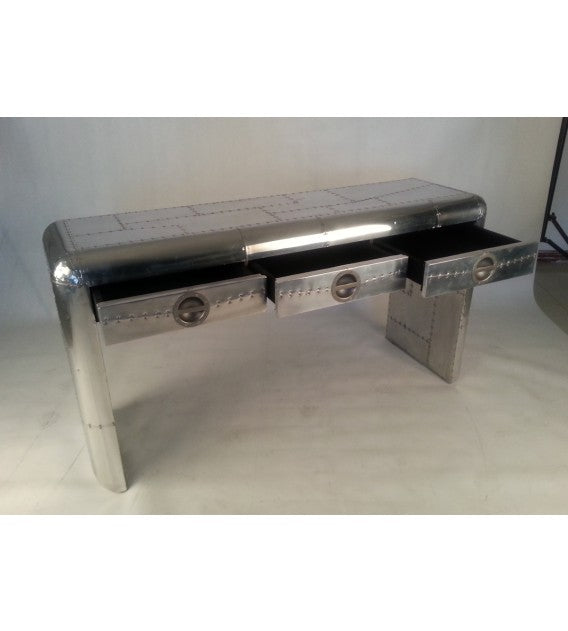 Intelligent Console - Jet silver Console Table or Sideboard